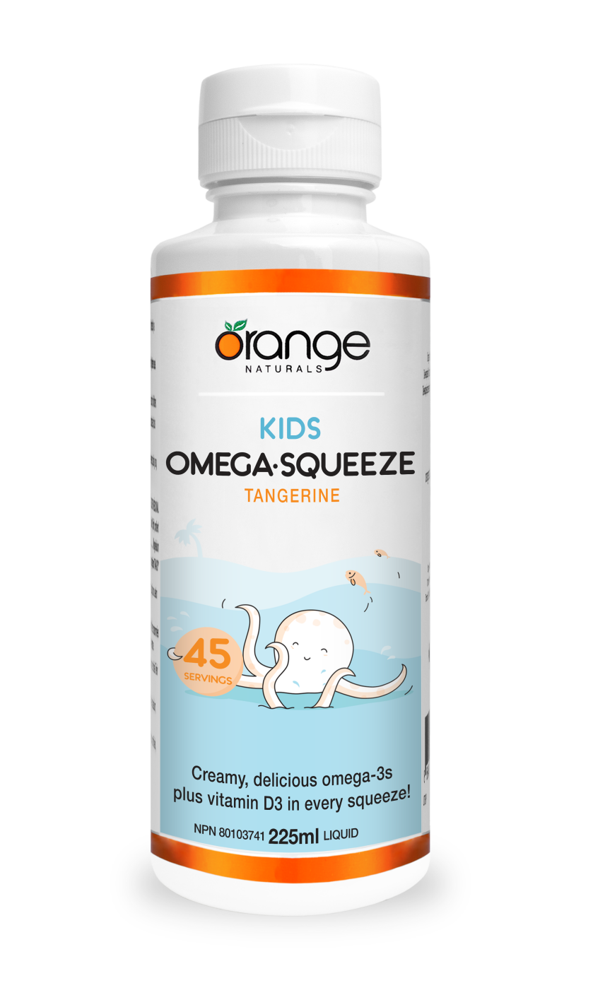 Kids Omega Squeeze (Tangerine, 225ml)