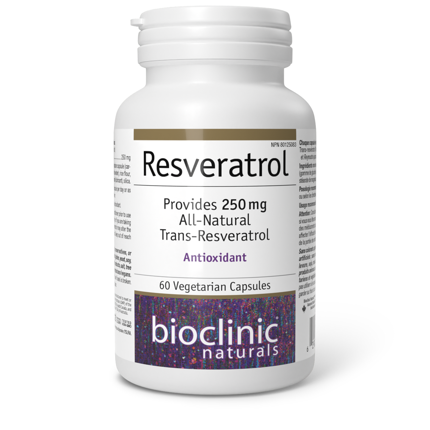 Resveratrol 250mg (60 v-caps)