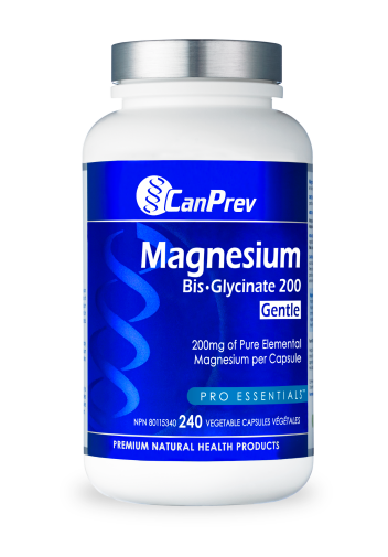 Magnesium Bis-Glycinate 200mg (240 capsules)