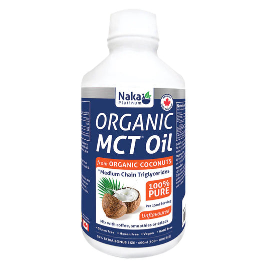 Organic MCT Oil (600ml bottle)