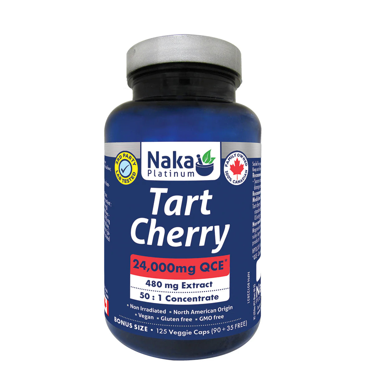 Tart Cherry 480mg (125 v-caps)