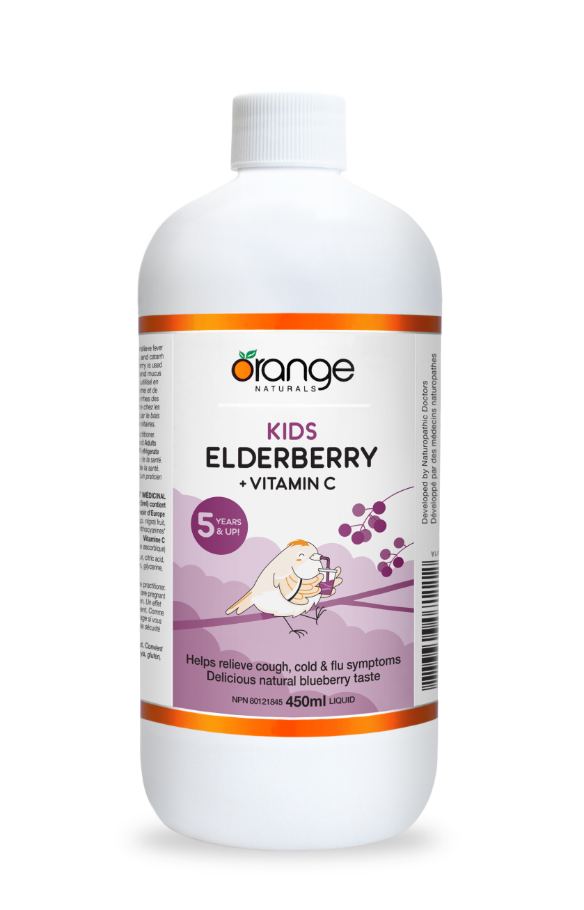 Kids Elderberry + Vitamin C (450ml liquid)