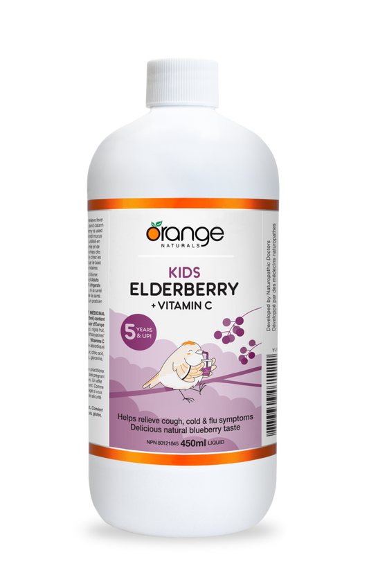 Kids Elderberry + Vitamin C (450ml liquid)